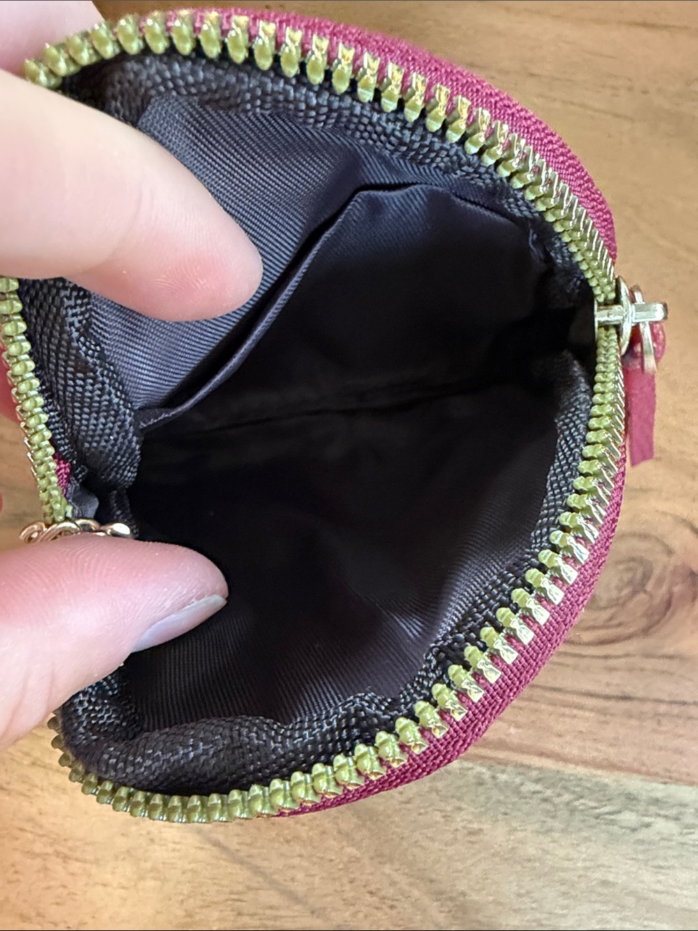 NWOT Red Pac-Man Ghost Coin Purse - Picture 4 of 5